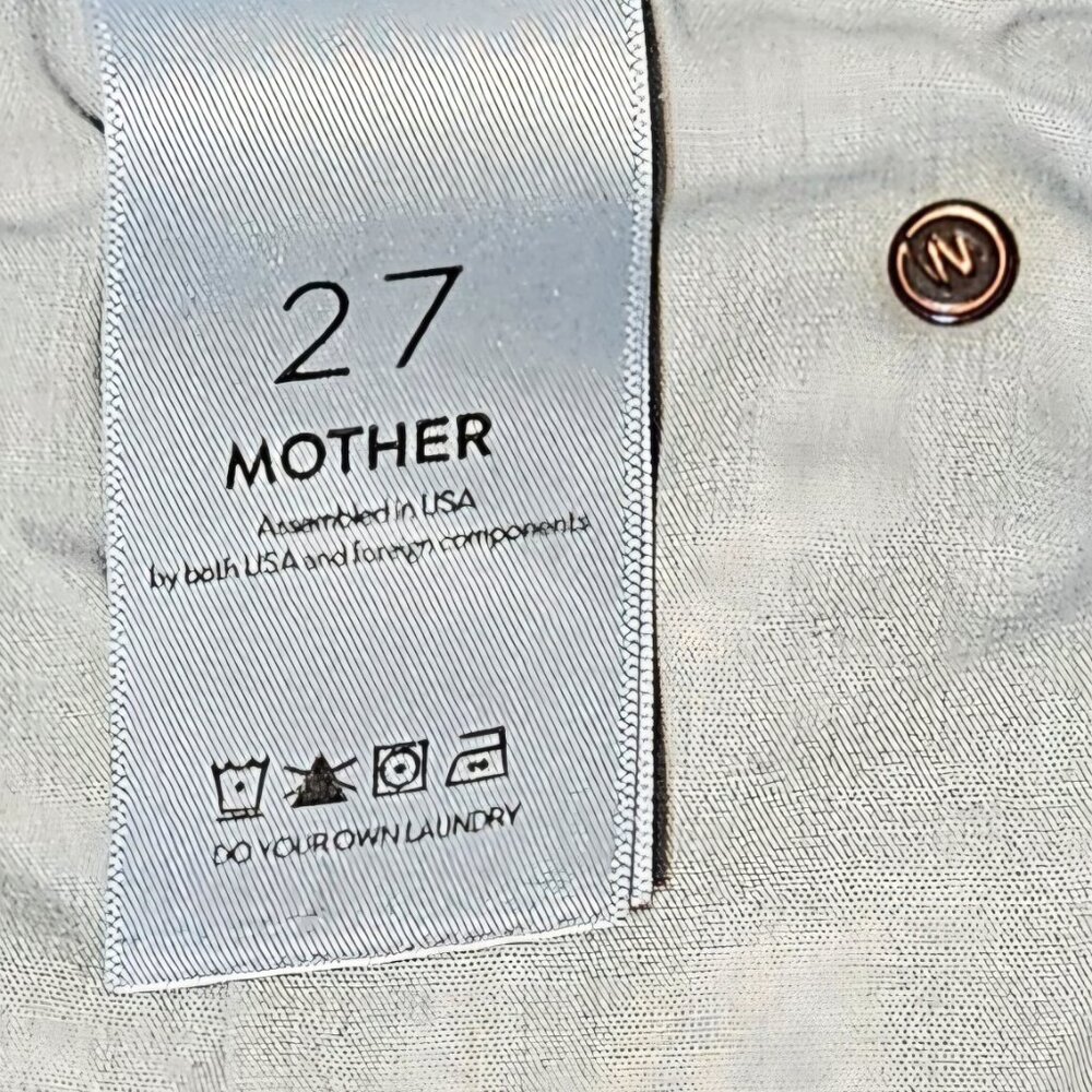 MOTHER The Mid Rise Dazzler Ankle – Wash: On the Edge – Size 27 (Style 1686‑104) - Picture 10 of 12